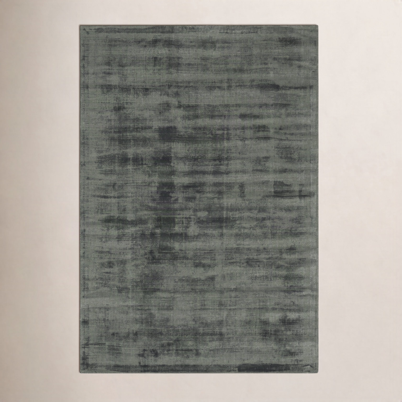 Fennel Hand-Loomed Viscose Rug, Rectangle 2' x 3'