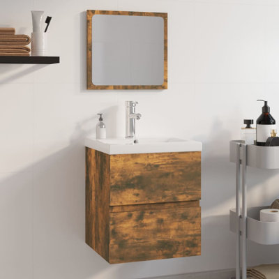 Ranlo Bathroom Storage Furniture Set