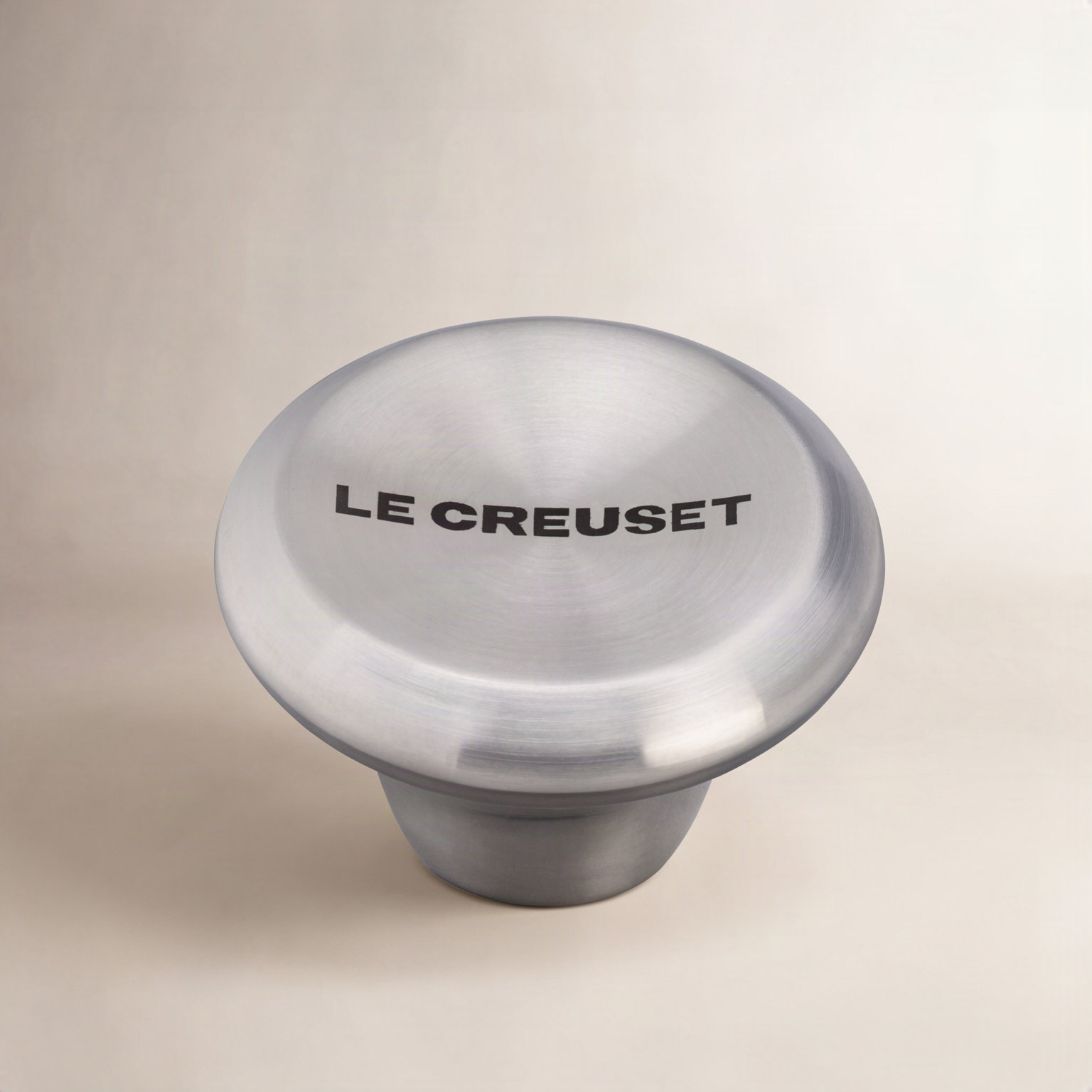Signature Stainless Steel Knob, 2" W, Stainless Steel