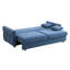 Canapé-lit Haran de 92 po, tissu bleu-1248759971