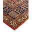 Tapis unique noué à la main Tribal - rouge, 8 pi 1 po x 10 pi 5 po Tribal