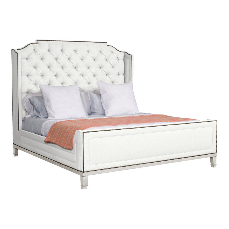 Michael Weiss Queen Glenwood Bed, Casa Blanca, Kempsey Sheepskin, Yes