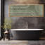 Impression sur toile encadrée matricielle abstraite Mid Mid Century-96074506-111664907