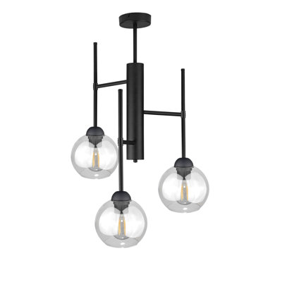 Rocket 3-light Flush Mount