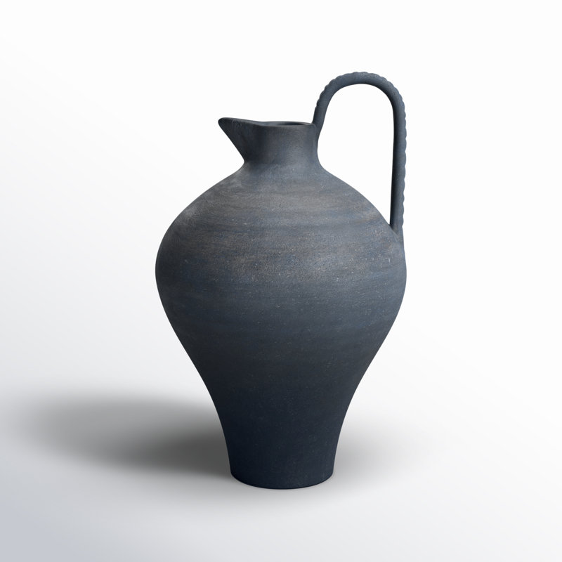 Janaii 14'' Handmade Ceramic Table Vase
