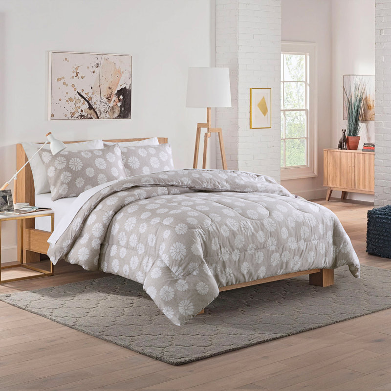 Ensemble d'édredon réversible Encinoso, Édredon double et 2 taies décoratives