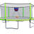 15FT Trampoline With Basketball Hoop Inflator And Ladder, 6Pcs Extra Safety Net Pole Sleeves-112576695