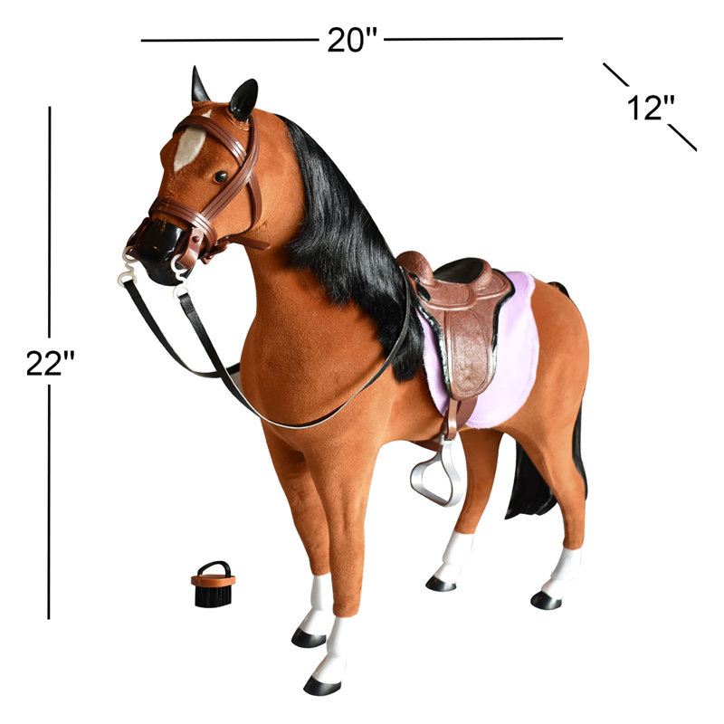 Doll Fabric Horse