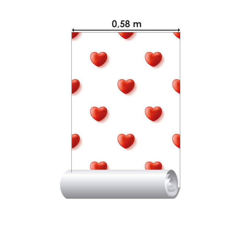 Rouleau de papier peint lisse L 126 po x l 24 po Kirkersville