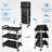 3-Tier Folding Collapsible Service Cart