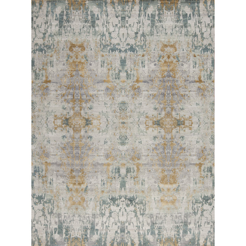Impressions Hand Knotted Area Rug, Rectangle 8' x 10'