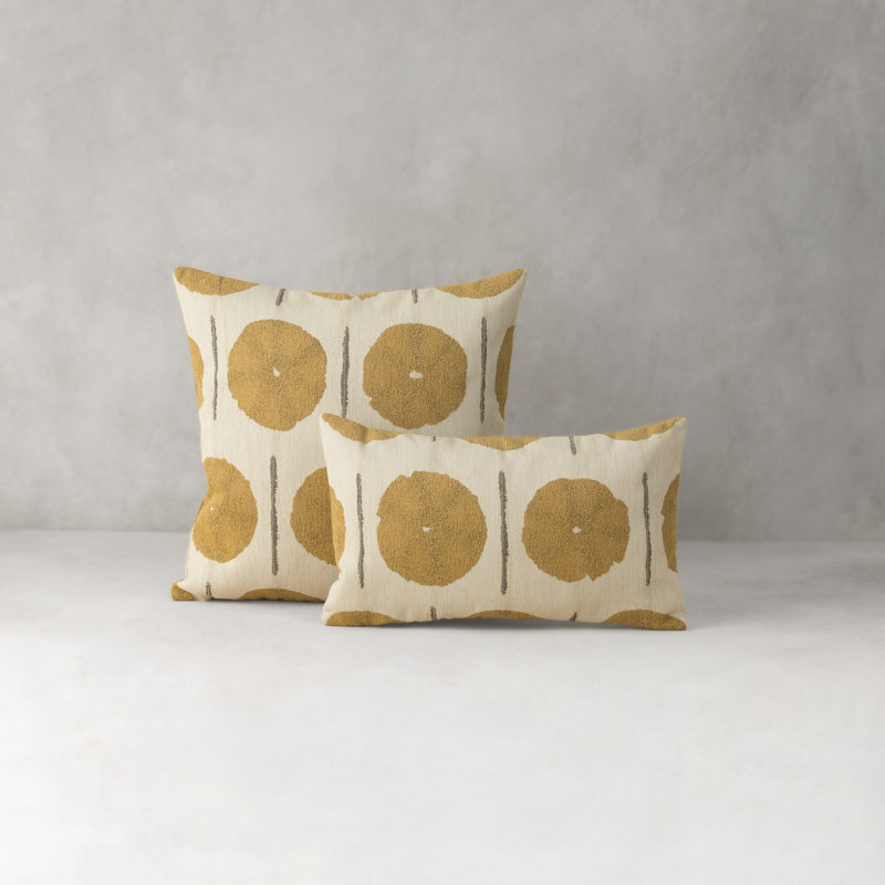 Solstice Gold Indoor/Outdoor Pillow Cover & Insert, 20" H x 20" W, Square
