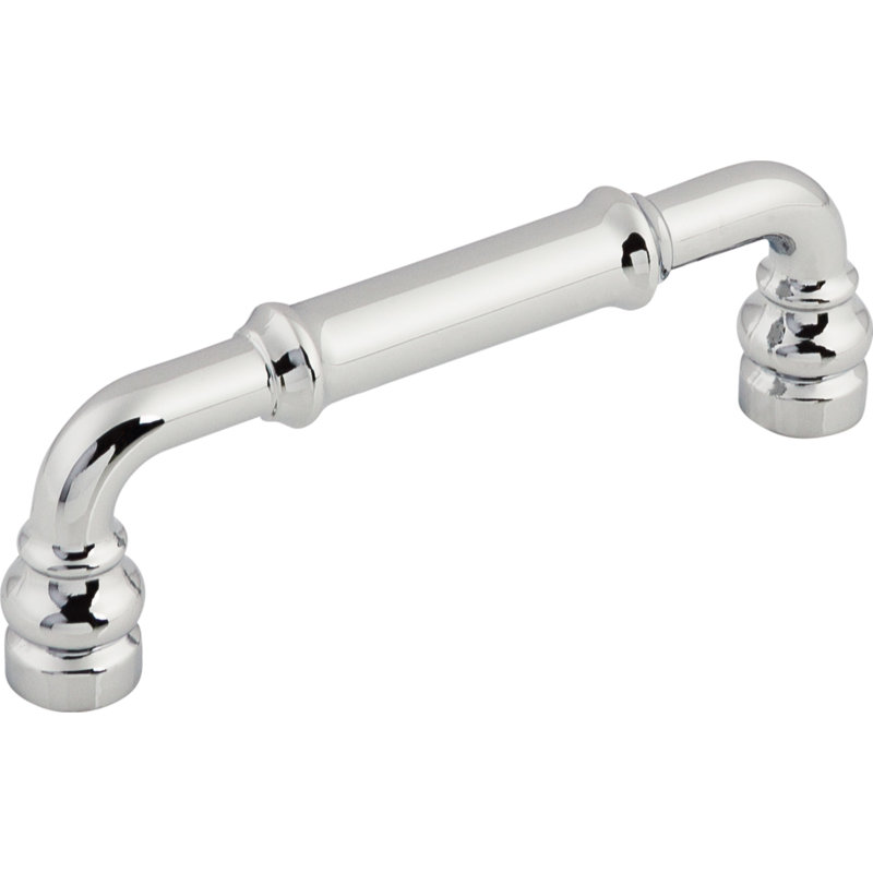 Brixton 12" Center to Center Bar Pull, Polished Chrome, 3 3/4" Center to Center