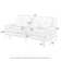 Arbadella 70“ Square Arm Upholstered Sofa