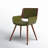 Seagraves Faux Leather Mid-Century Dining Chair-91812320