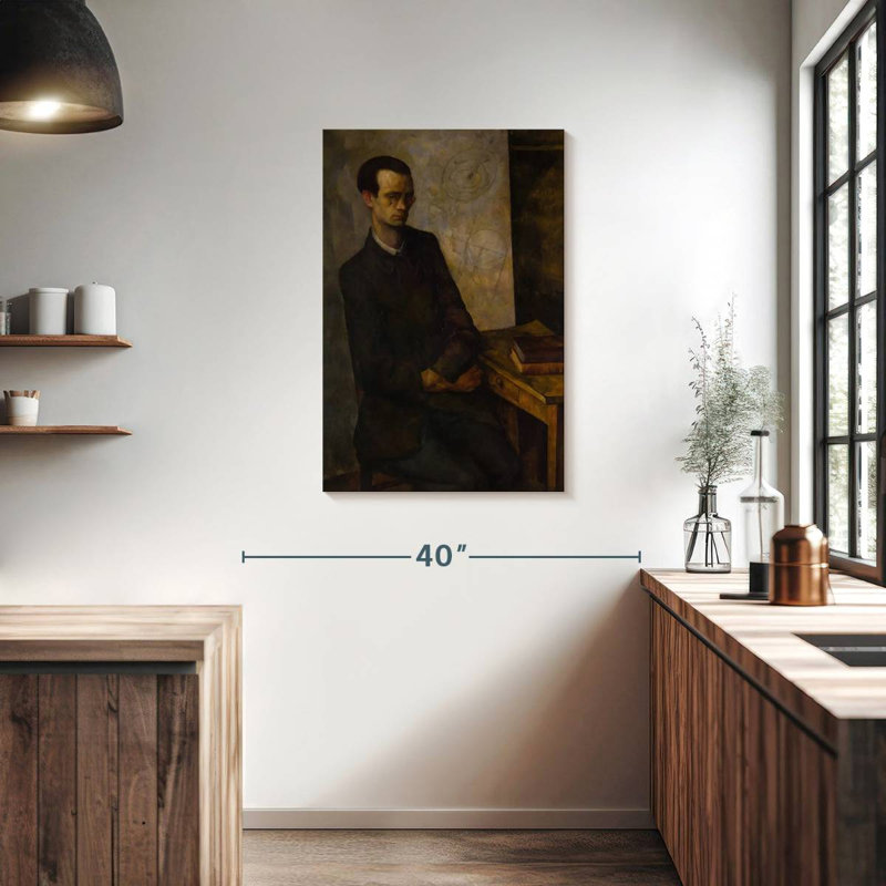 Le Mathématicien, H 36 po x l 24 po