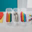 Plateaux de rangement étroits pour rangement de bureau et de tiroirs Sterilite, transparent (paquet de 48)