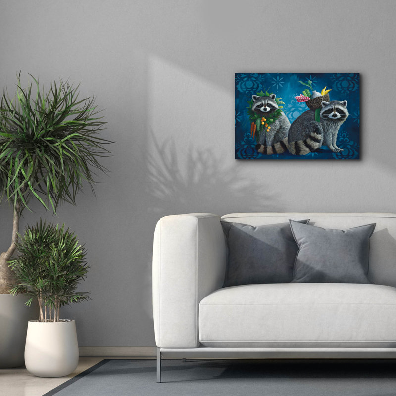  «Garden Picnic» par Heather Gauthier, art mural sur toile, 26 po x 18 po