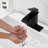 Single-Hole Single-handle Bathroom Faucet with Drain Assembly-79721951