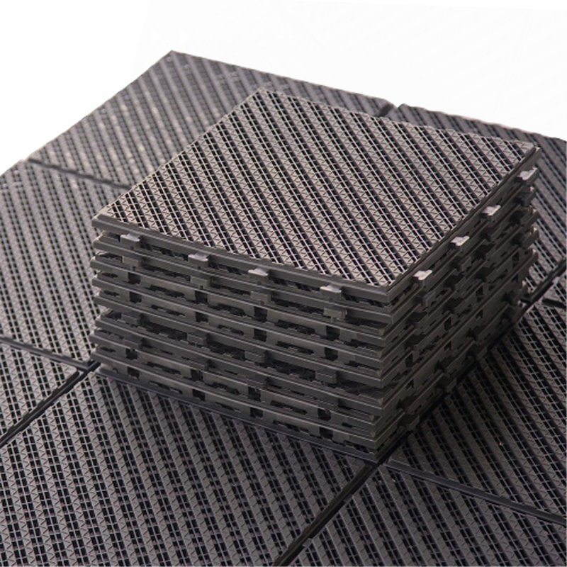 Carreaux de terrasse à verrouillage, Marron foncé