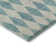 Premium Machine Washable Cerrito AMF578 Teal Rug