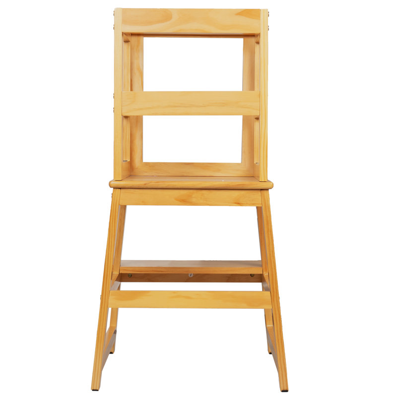 Solid + Manufactured Wood Accent Stool