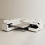 Canapé-lit modulaire en L avec rangement intégré-2000780202