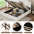 Raania Hydraulic Lift Up Storage  Upholstered Wingback Bed -457524857-457524859