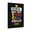 Citation inspirante, art mural «Believe You Can»-763388577
