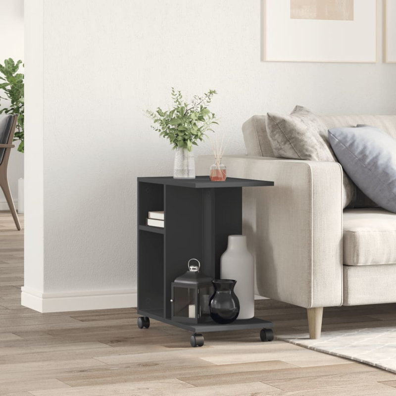 3-6 End Table, Black