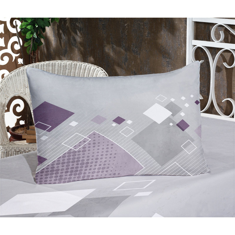 Ensemble de drap-housse et taies décoratives Ambesonne, Ensemble de draps pour lit simple + 1 drap-housse 