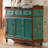 American shutters door painted shoe cabinet 24 - Pair Shoe Storage Cabinet