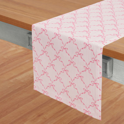 Bows - 100% Cotton Table Runner