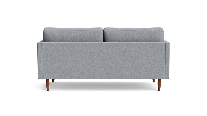 Skinny Fat Sofa ("85"), Performance Weave - Zinc