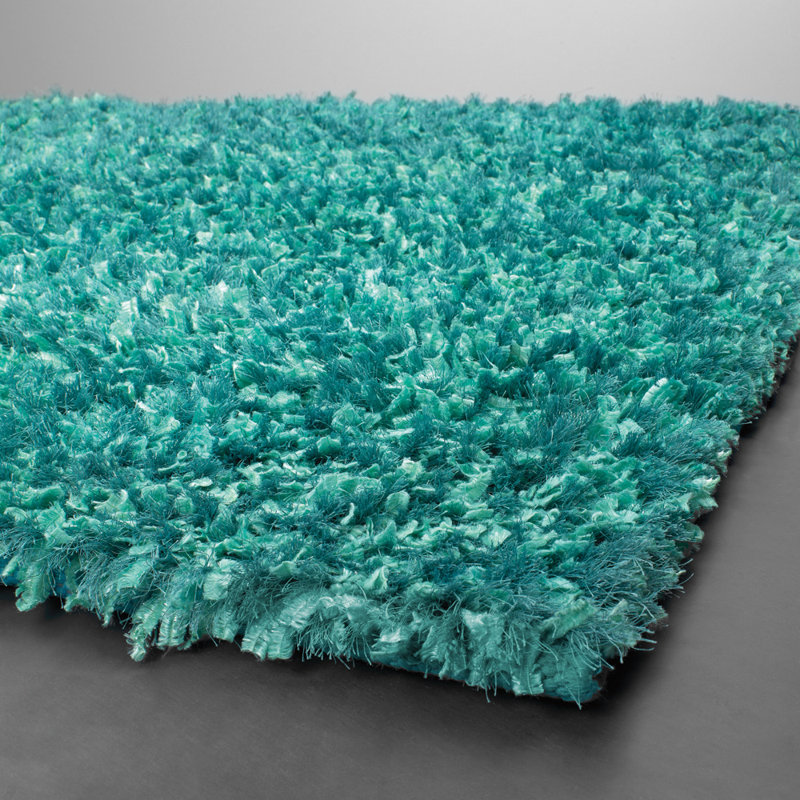 Tapis bleu area Renald, 5 pi x 7 pi 6 po