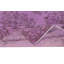 Tapis de couleur mauve fait à la main 6,8 x 9,8 pi. Revêtement de sol moderne turc