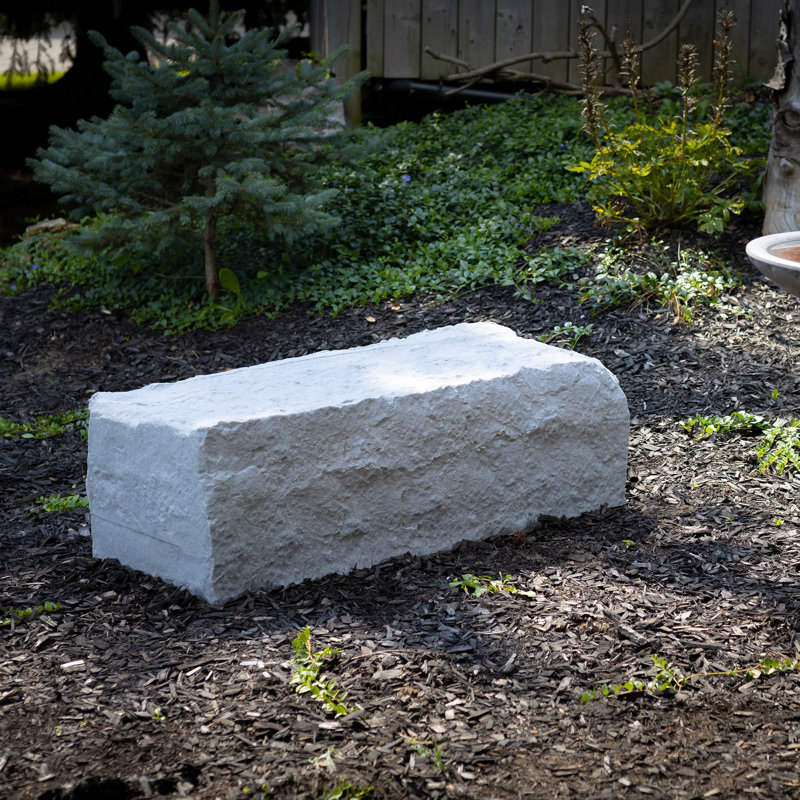 Greiner Plastic Garden Stone, Grey