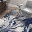 Illusions Blue Grey And Ivory Abstract Area Rug-964639143-1070020720