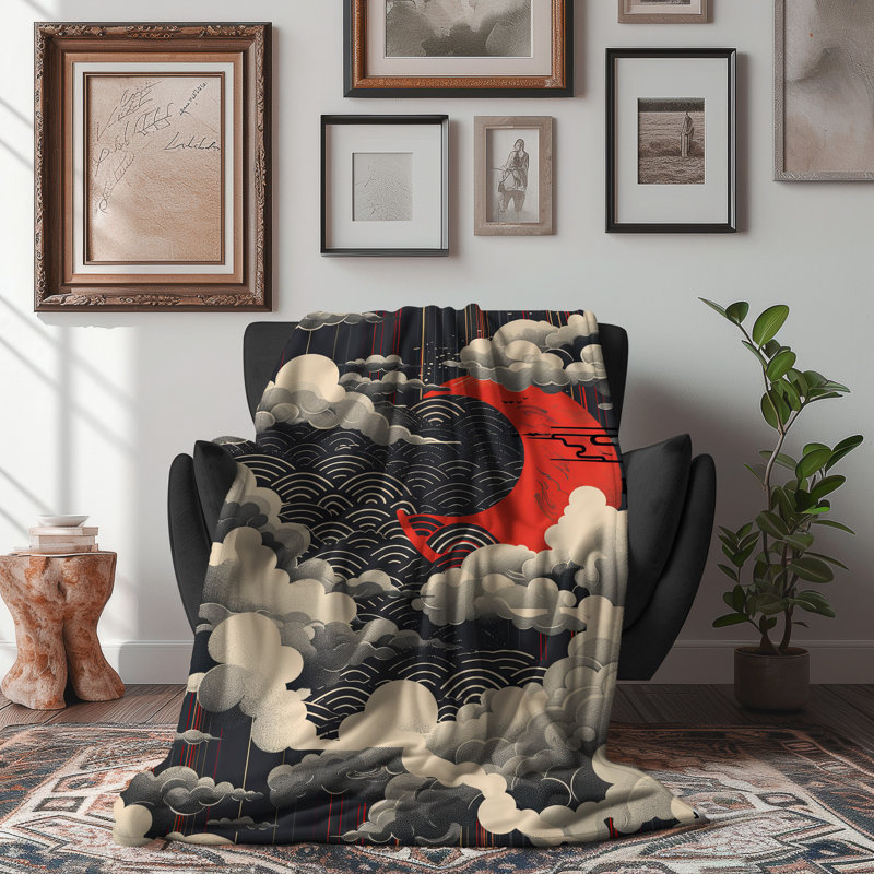 Couverture Earthy Elegance, Grand lit