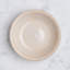 Assiette plate ronde miniature en porcelaine, sable, 3,7 po