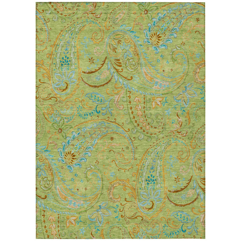 Tapis intérieur / extérieur Kinslee, Rectangle 3 pi x 5 pi
