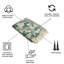  Serviette de bain camouflage en coton turc biologique, 66 po x 36 po-1086817704