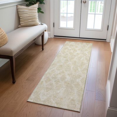 Tapis intérieur / extérieur Kaylani avec envers antidérapant