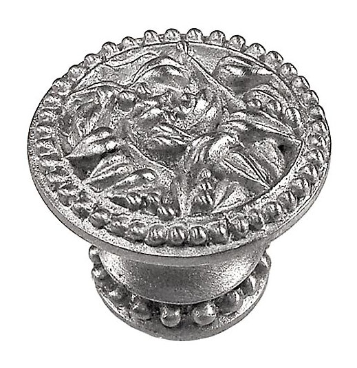 San Michele Mushroom Knob, Polished Nickel, Large