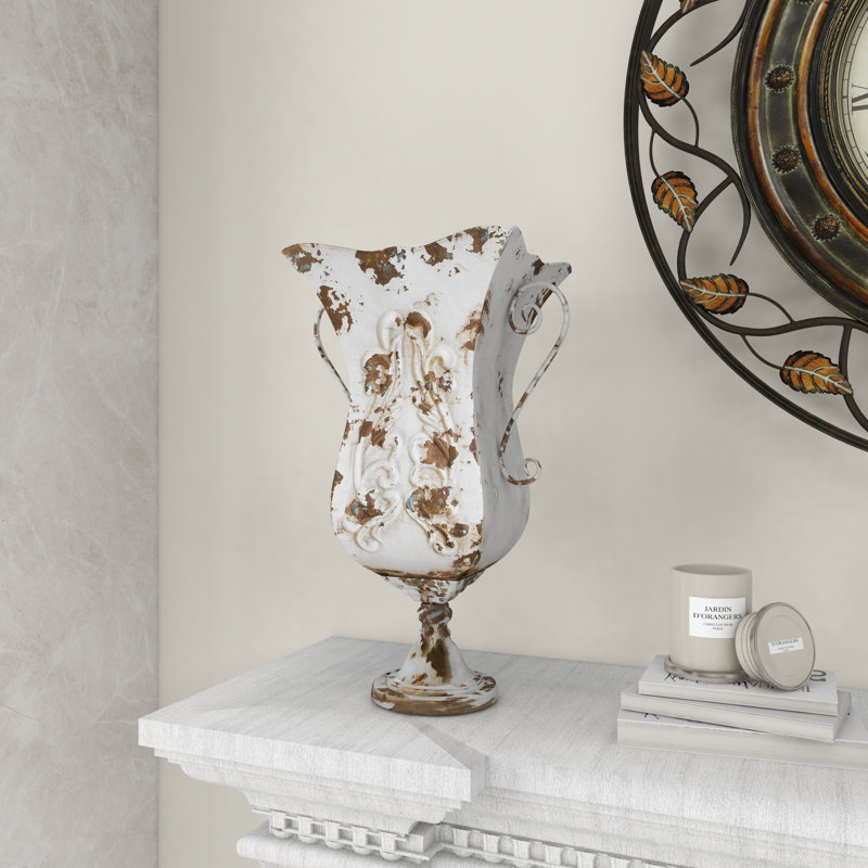 Vase de plancher en métal Gaston