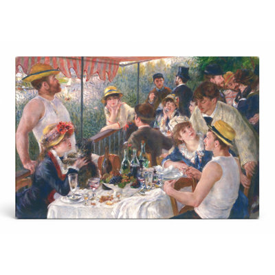 «Luncheon of the Boating Party» (1881) - Paysage, art mural sur toile