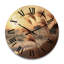 Horloge murale en bois massif Tutbury-1019535496