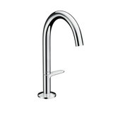 One 9.75" Height Single Hole Bathroom Sink Faucet