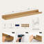 5.08cm H x 91.44cm W Bookcase-6391176