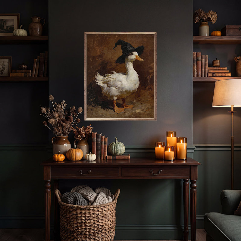 Witch Hat Duck, 30" H x 24" W